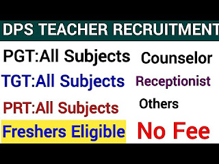 Delhi Public School Moradabad Recruitment 2022