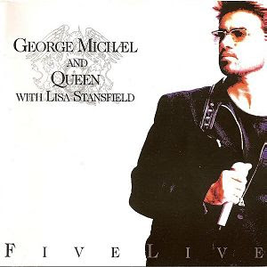 George Michael And Queen With Lisa Stansfield - Five Live