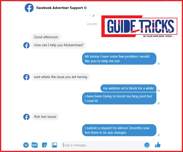 contact facebook support live chat new update