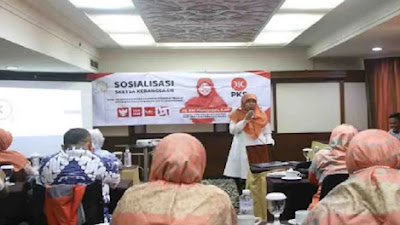 Aleg Siti Muntamah Sosialisasi 4 Pilar Kebangsaan Bersama Para Aktifis Perempuan dan Sosial