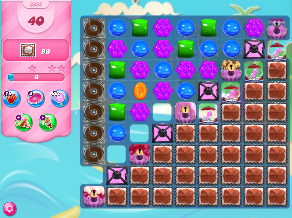 Candy Crush Saga level 3395