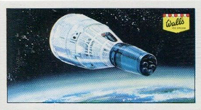 1967 Wall's Ice Cream Moon Fleet - #8 Gemini