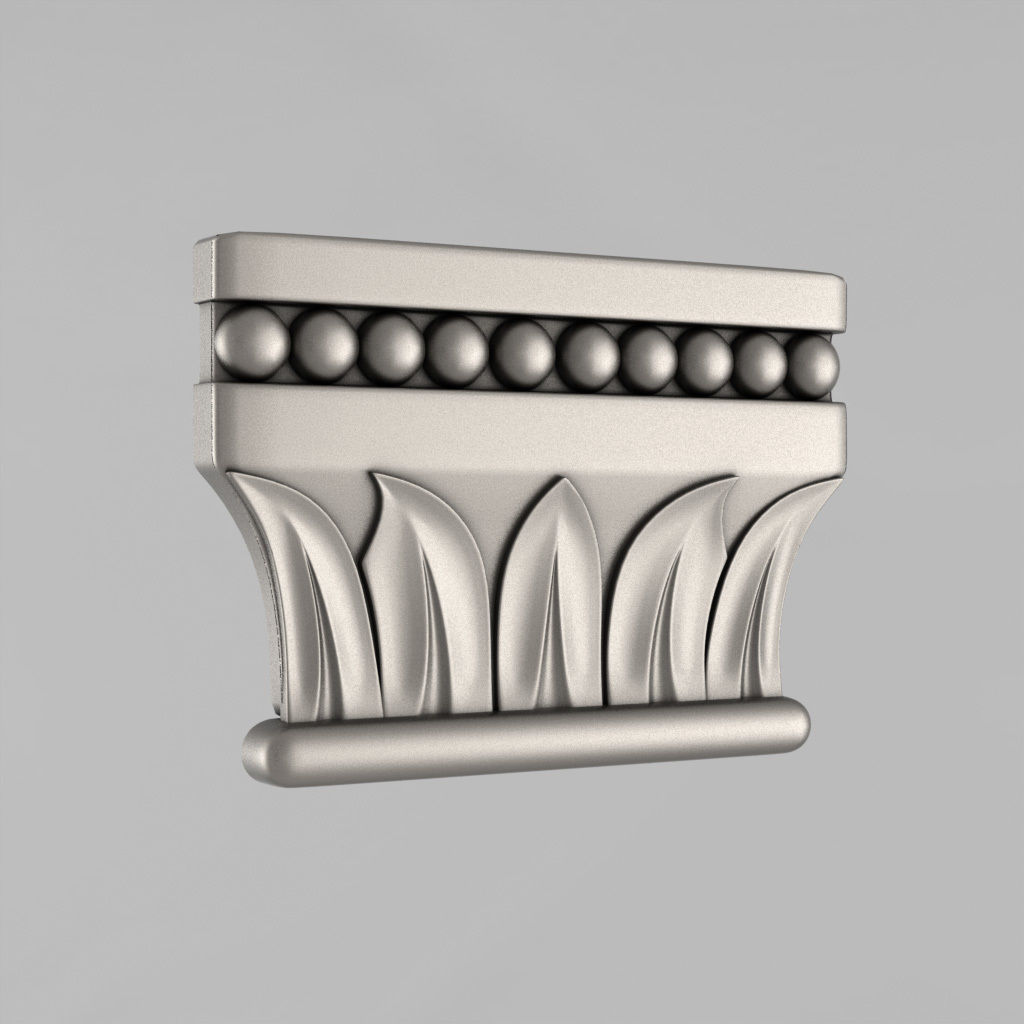 Capitals Free 3D print model,Art Cam, Stl File