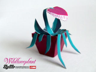 Venus Flytrap Papercraft Plant