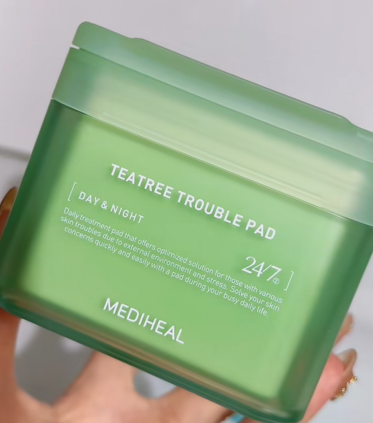 Mediheal Teatree Toner Pads for Oily Skin, A Must-Have for Oil Control and Pore Minimizing