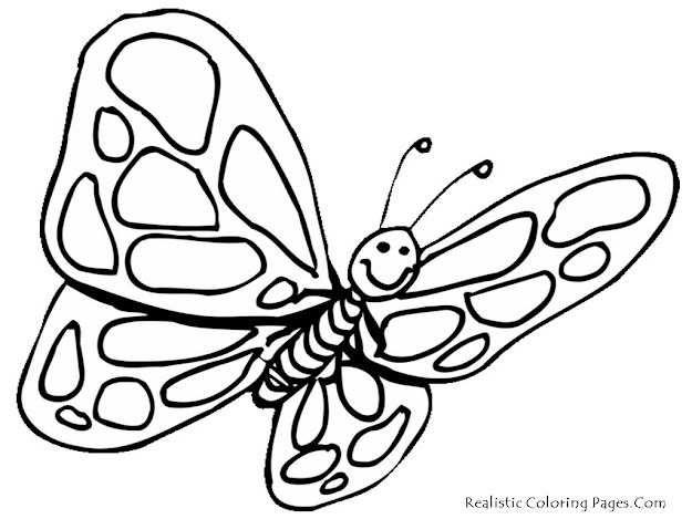 Matelic  Image  Butterfly Coloring Pages For Girls