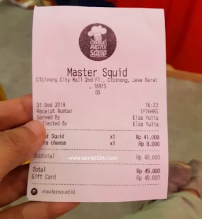 Master Squid, Jajanan Cumi Kekinian Yang Gurih Tak Cukup Sekali