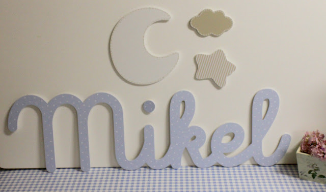 Nombres-letras - infantiles - decoración -personalizados