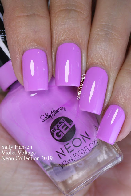 Sally Hansen Violet Voltage Neon Collection