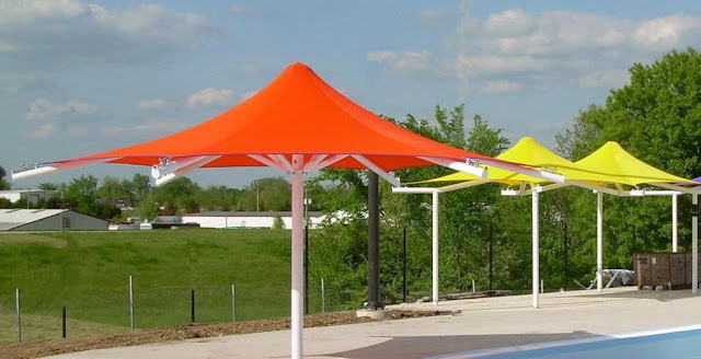 Sun Shade In UAE, Outdoor Shade Structure, Play Ground Shade,  Park Shades  In UAE