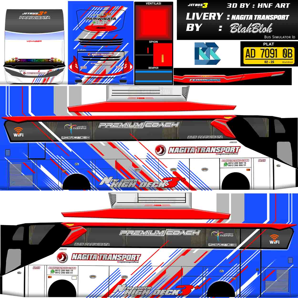 livery nagita transport