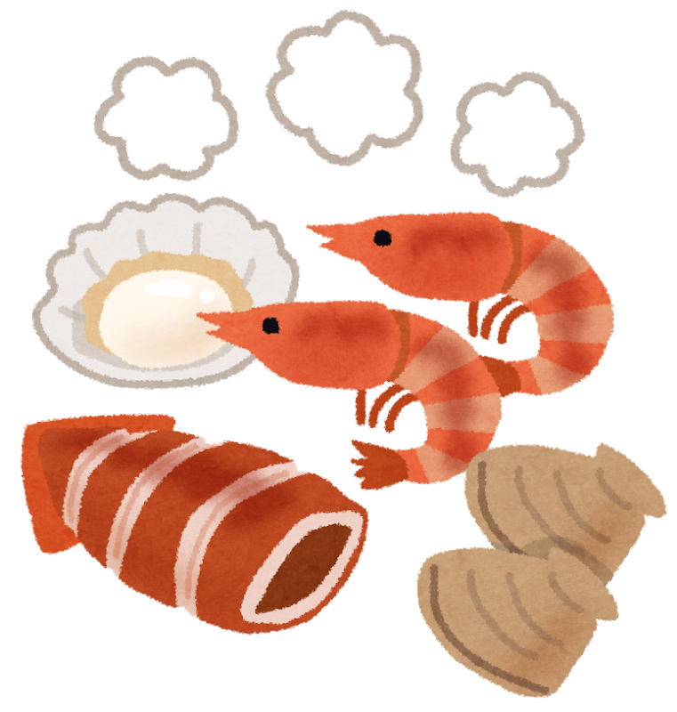 海鮮焼きのイラスト かわいいフリー素材集 いらすとや 海鮮焼きのイラスト かわいいフリー素材集 いらすとや