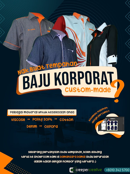 Nak Tempah Baju Korporat?