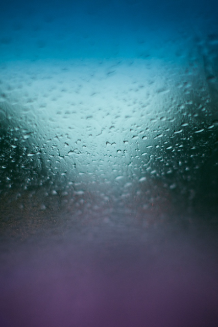 rain drops on window