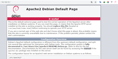 Apache2 webserver di debian 8 jessie