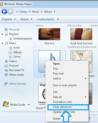 Cara Menambah Album Art pada mp3 di Windows 7