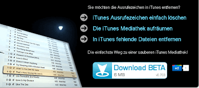 itunes rufzeichen