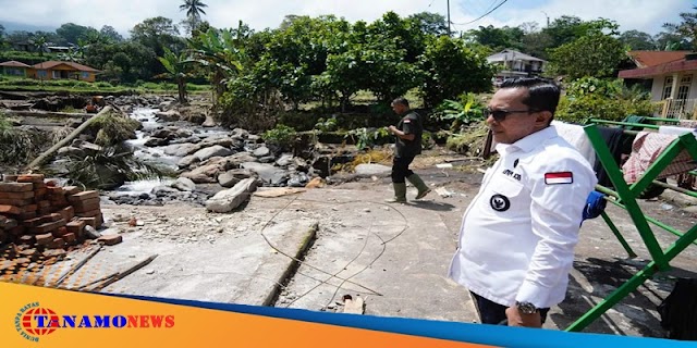 Bupati Eka Putra Kunjungi Langsung Beberapa Titik Bencana di Kecamatan Batipuh dan X Koto
