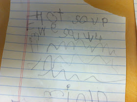 writing from diner play (Brick by Brick)