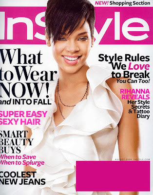 Rihanna looking great InStyle