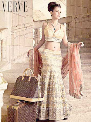 Amisha Patel Bridal Look Verve Magazine India Pictures