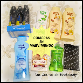 Compras online en Marvimundo (belleza, higiene y algo de maquillaje)