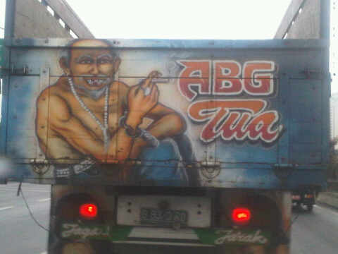 Gambar DP Bbm Tulisan Belakang Truk - Gambar DP BBM