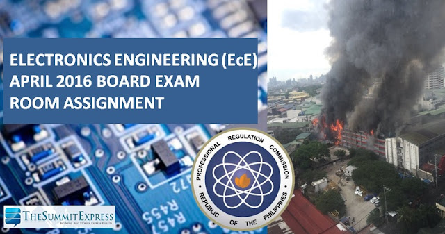 NOT POSTPONED! PRC moves venue of April 3-5, 2016 ECE, ECT board exam