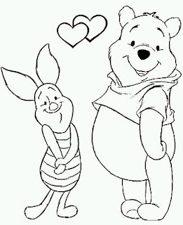 Dibujos de Winnie Pooh para Pintar, parte 3