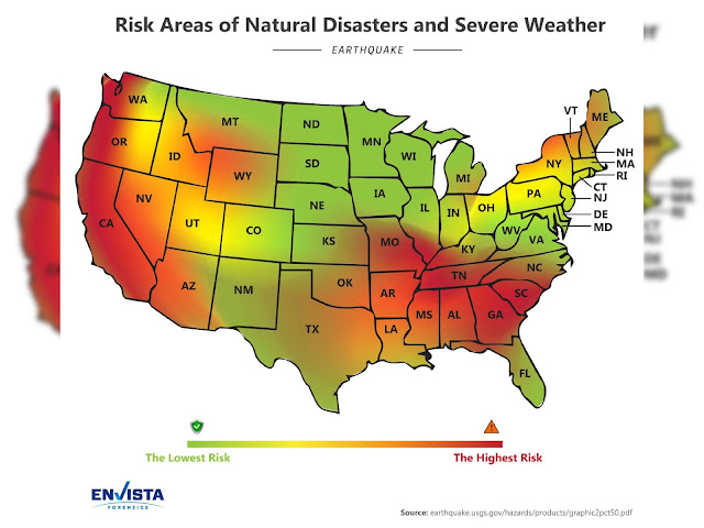 Natural Disasters By State Map