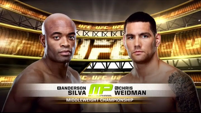 Anderson Silva vs Chris Weidman