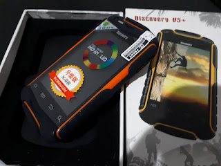 Hape Outdoor Rusak Discovery V5+ Android New Sisa Stok Fullset