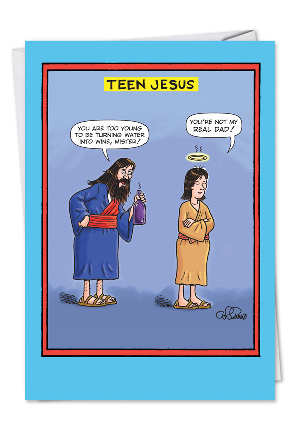 Download Funny Catholic: Teen Jesus telling Joseph You're not my dad