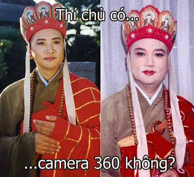 Ảnh chế Đường Tăng - Thú chủ có camera 360 không ?