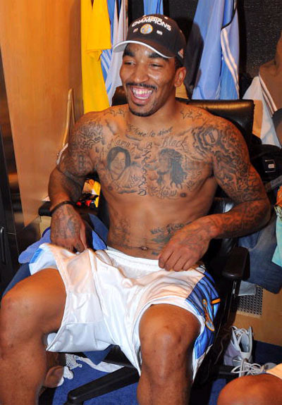 Tatuados (I): Especial Nuggets con J.R.Smith, Carmelo Anthony, Kenyon 