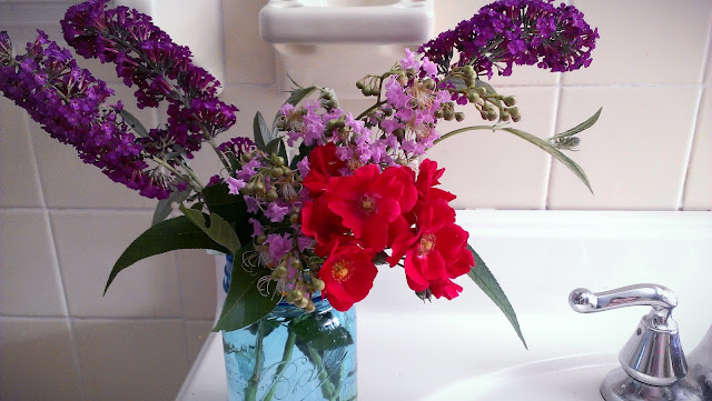 butterfly bush bouquet