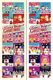 “A Charlie Brown Christmas” Peanuts Screen Prints by Dave Perillo - Standard & Variant Editions