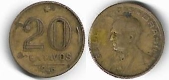 Moeda de 20 centavos, 1946