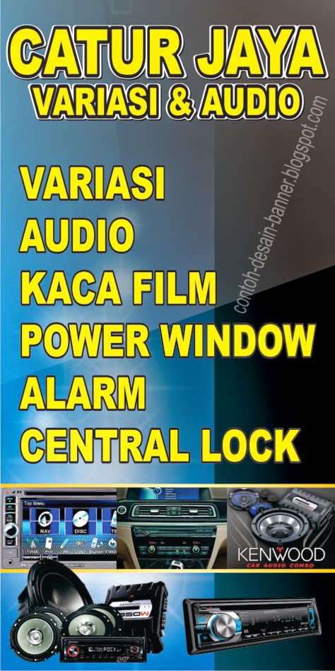 Catur Jaya Variasi dan Audio - Contoh Banner Vertikal
