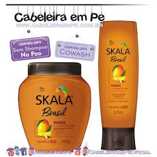 Condicionador e Creme de Tratamento 2 em 1 Caju e Murumuru - Skala (No Poo)