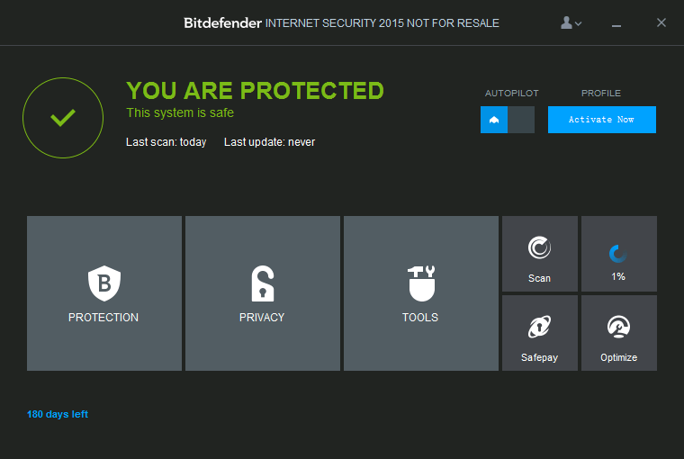 Free Internet Security Bitdefender Total Security 2015 Free for Limited Time 180 Days