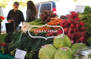 Urban farmers market at The Cannery, a mixed-use community with 583 residences in Davis, on the outskirts of Sacramento near San Francisco