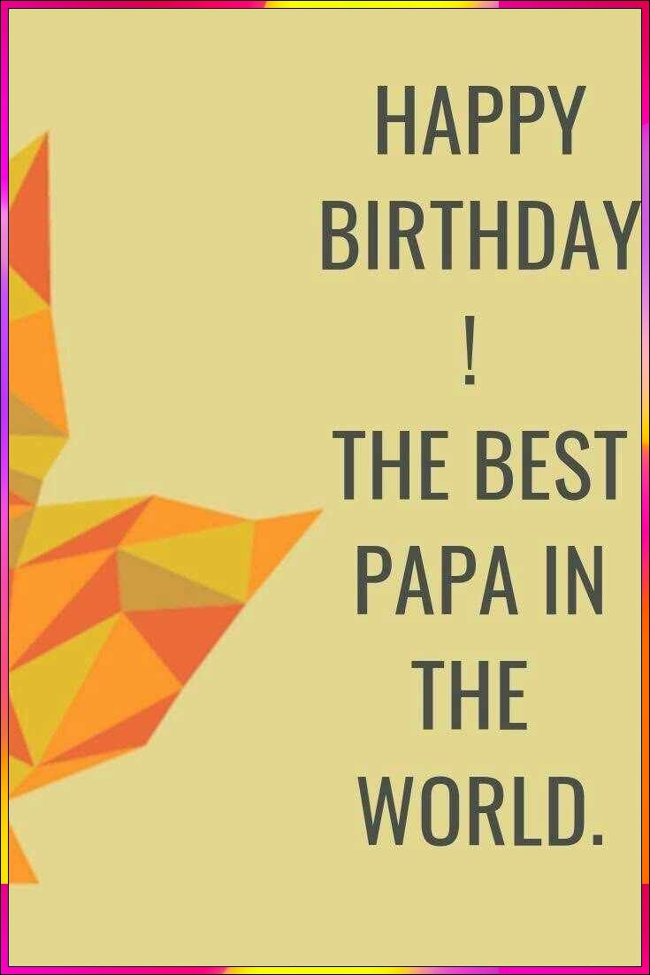 birthday wish for dad from daughter
