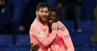 Dembele reveals Messi inspired him as a kid and he inspires me now