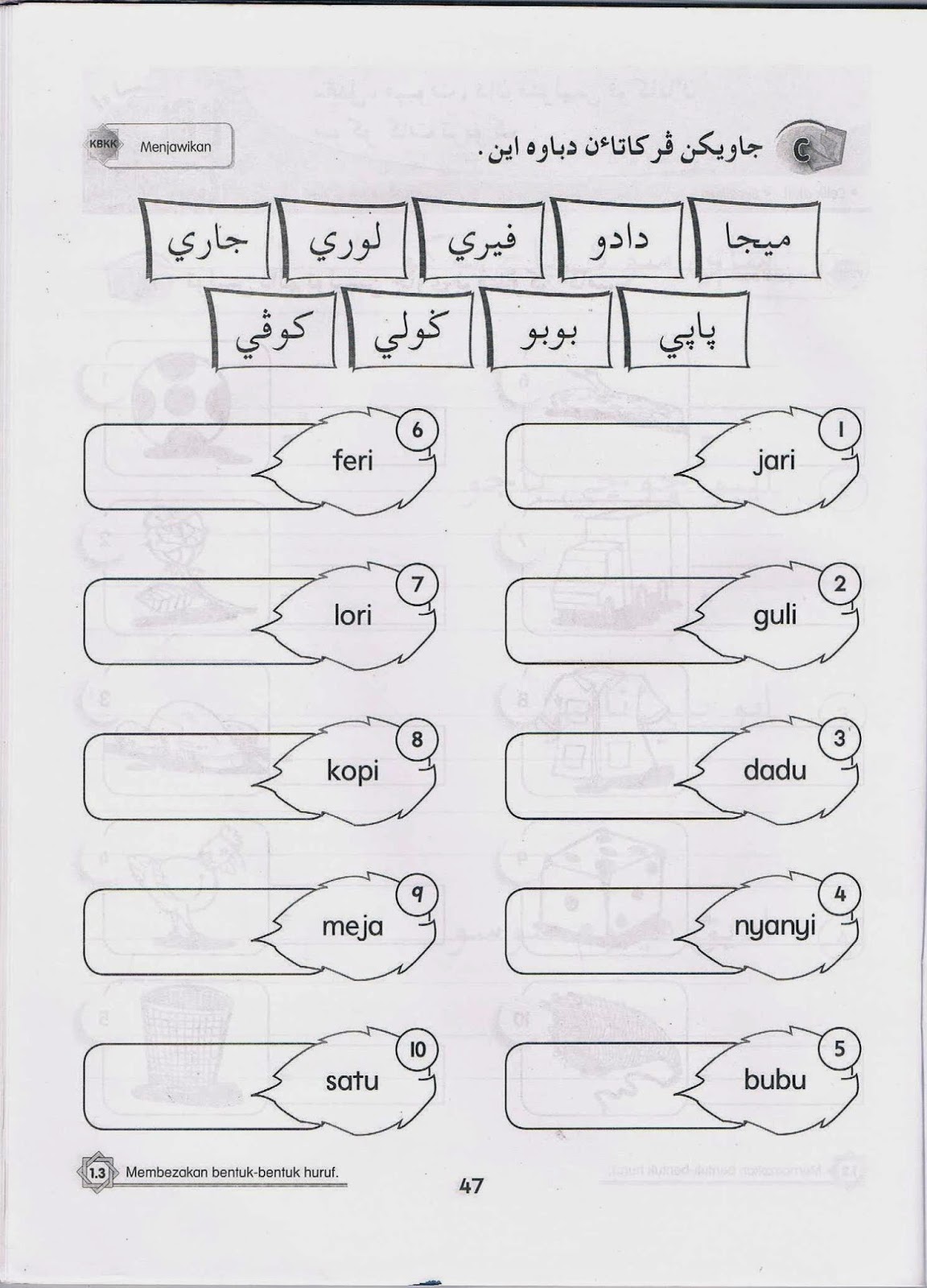 Contoh Soalan Peperiksaan Jawi Prasekolah Soalan U 977