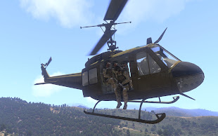 Arma3へ10種類のUHを追加するHueyパック アドオン