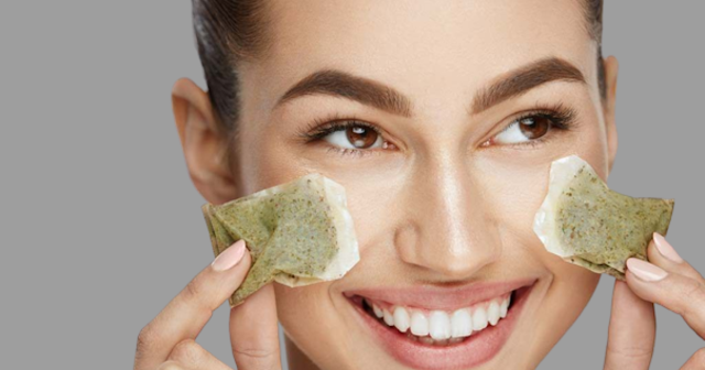How can you use Lipton Green Tea to improve your skin