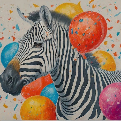 Picture on  Zebra  I