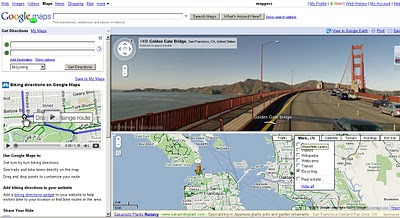 Biking Cycling Directions on Google Maps in Beta