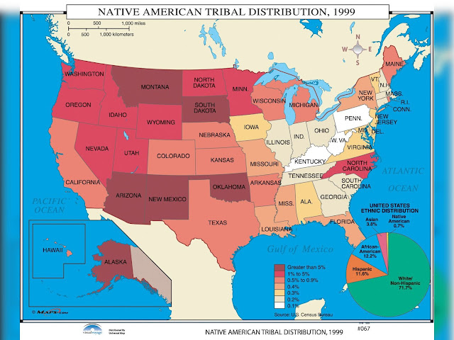 Native American Map Of Us
